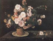 Gustave Courbet Flower painting